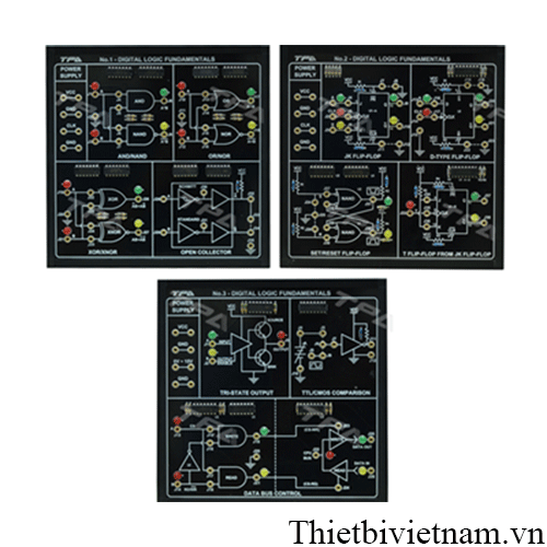 Bộ thí nghiệm cơ bản về mạch Logic số- TPAD.Q141X