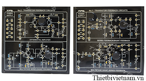 Bộ thí nghiệm mạch phản hồi Trinsistor - TPAD.Q091X